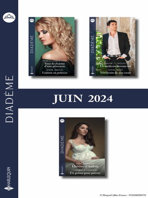 cover image of Pack mensuel Diadème--6 romans (Juin 2024)